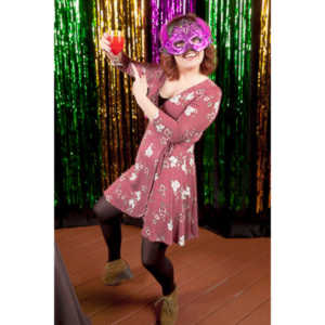 Portraits from the photo booth at the annual Comedy Night for Animal House.