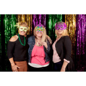 Portraits from the photo booth at the annual Comedy Night for Animal House.