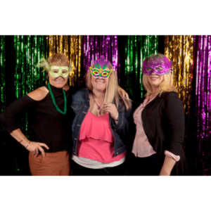 Portraits from the photo booth at the annual Comedy Night for Animal House.