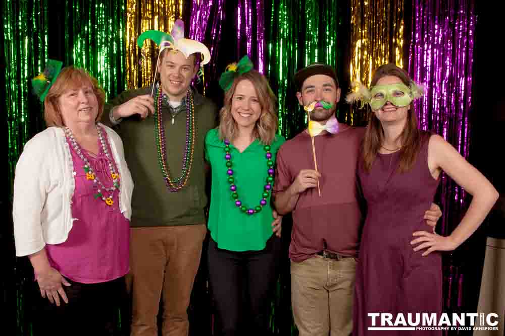 Portraits from the photo booth at the annual Comedy Night for Animal House.