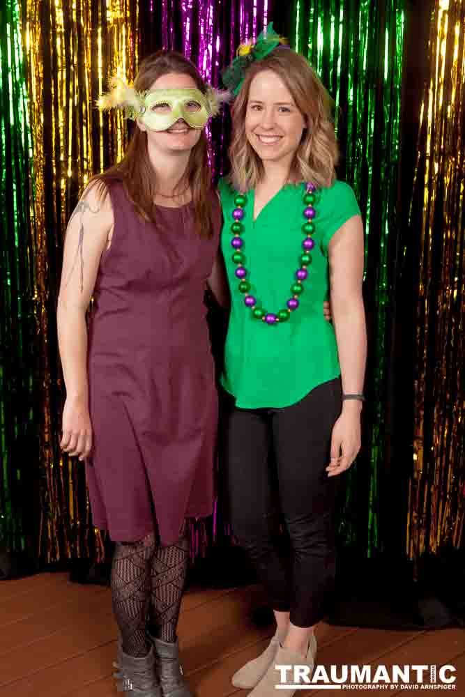 Portraits from the photo booth at the annual Comedy Night for Animal House.