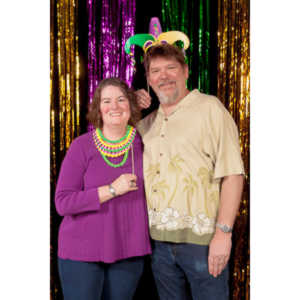 Portraits from the photo booth at the annual Comedy Night for Animal House.