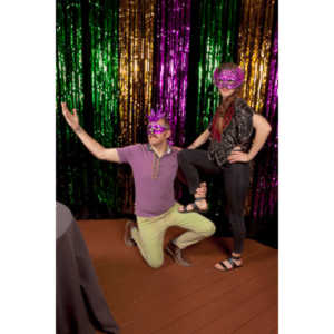 Portraits from the photo booth at the annual Comedy Night for Animal House.