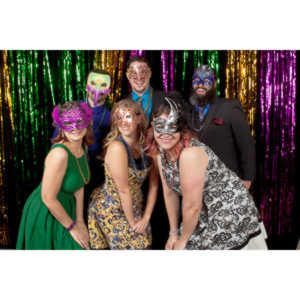 Portraits from the photo booth at the annual Comedy Night for Animal House.