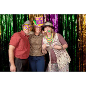 Portraits from the photo booth at the annual Comedy Night for Animal House.