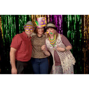 Portraits from the photo booth at the annual Comedy Night for Animal House.