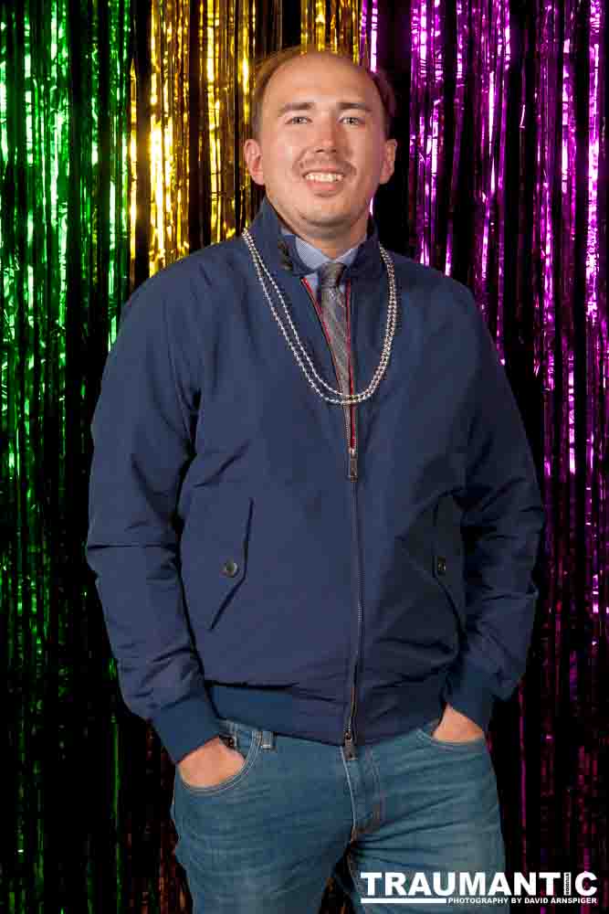 Portraits from the photo booth at the annual Comedy Night for Animal House.