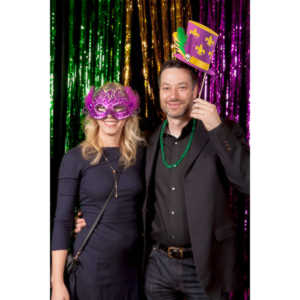 Portraits from the photo booth at the annual Comedy Night for Animal House.