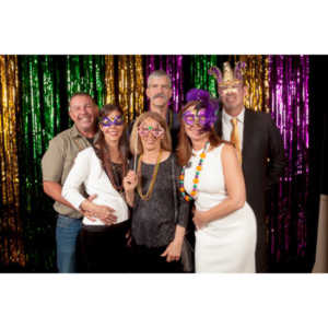 Portraits from the photo booth at the annual Comedy Night for Animal House.