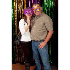 Portraits from the photo booth at the annual Comedy Night for Animal House.