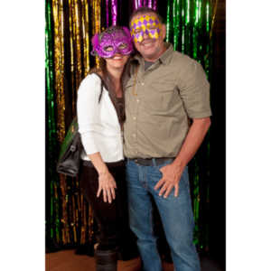 Portraits from the photo booth at the annual Comedy Night for Animal House.