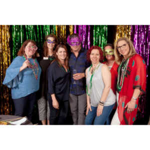 Portraits from the photo booth at the annual Comedy Night for Animal House.