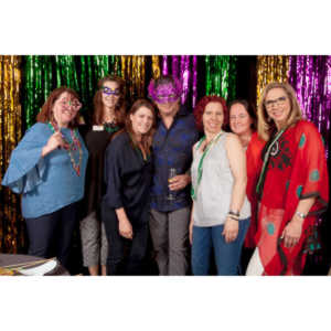 Portraits from the photo booth at the annual Comedy Night for Animal House.