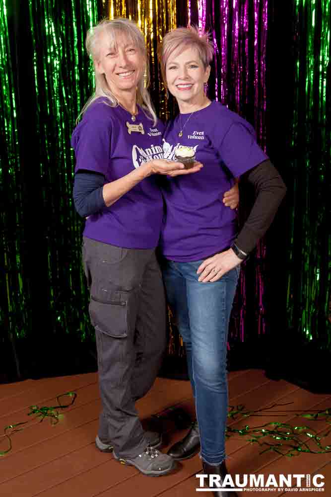 Portraits from the photo booth at the annual Comedy Night for Animal House.