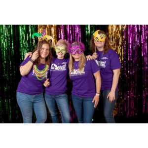 Portraits from the photo booth at the annual Comedy Night for Animal House.