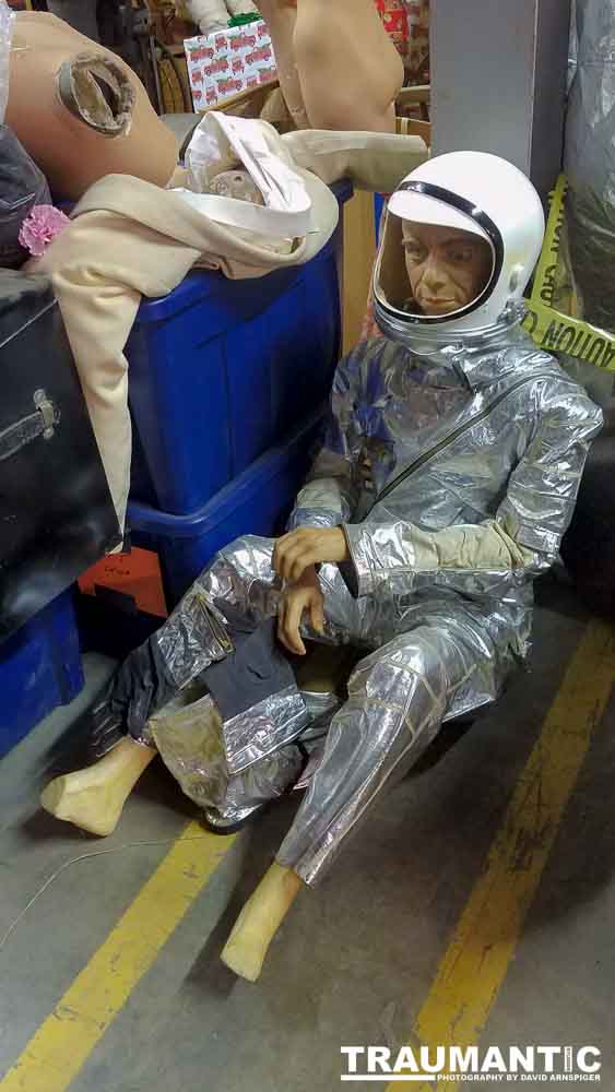 I helped to arrange a visit to the museum with early entry so we could do closeup photography.  A very cool location.