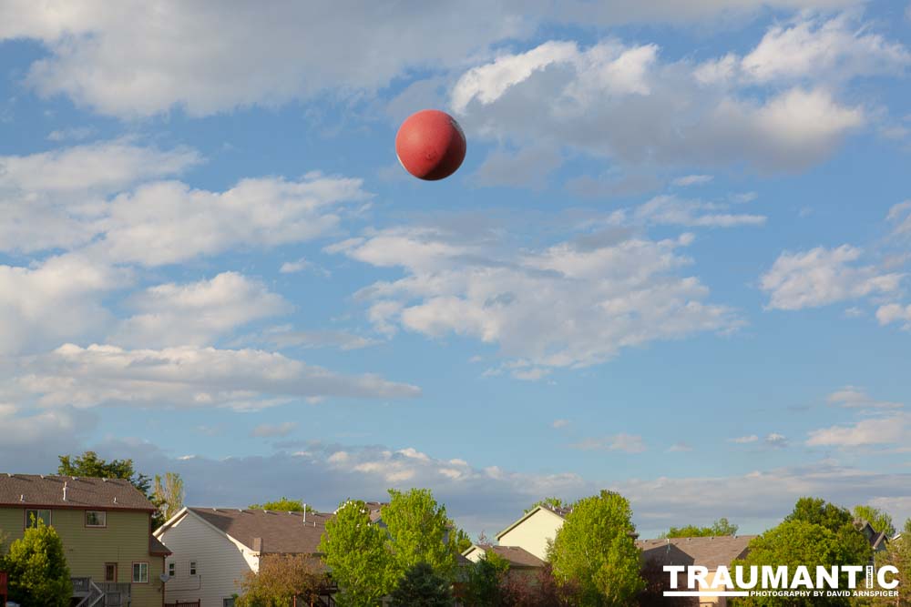 My co-workers at Forney Industries have a kickball team.  I went out and photographed their second game of the season.