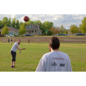 My co-workers at Forney Industries have a kickball team.  I went out and photographed their second game of the season.