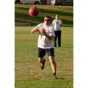 My co-workers at Forney Industries have a kickball team.  I went out and photographed their second game of the season.