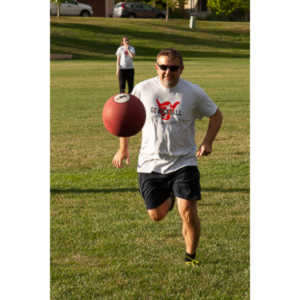 My co-workers at Forney Industries have a kickball team.  I went out and photographed their second game of the season.