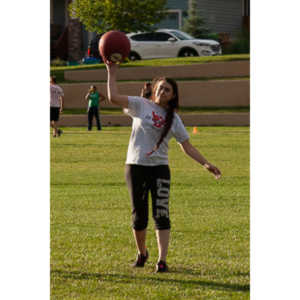 My co-workers at Forney Industries have a kickball team.  I went out and photographed their second game of the season.