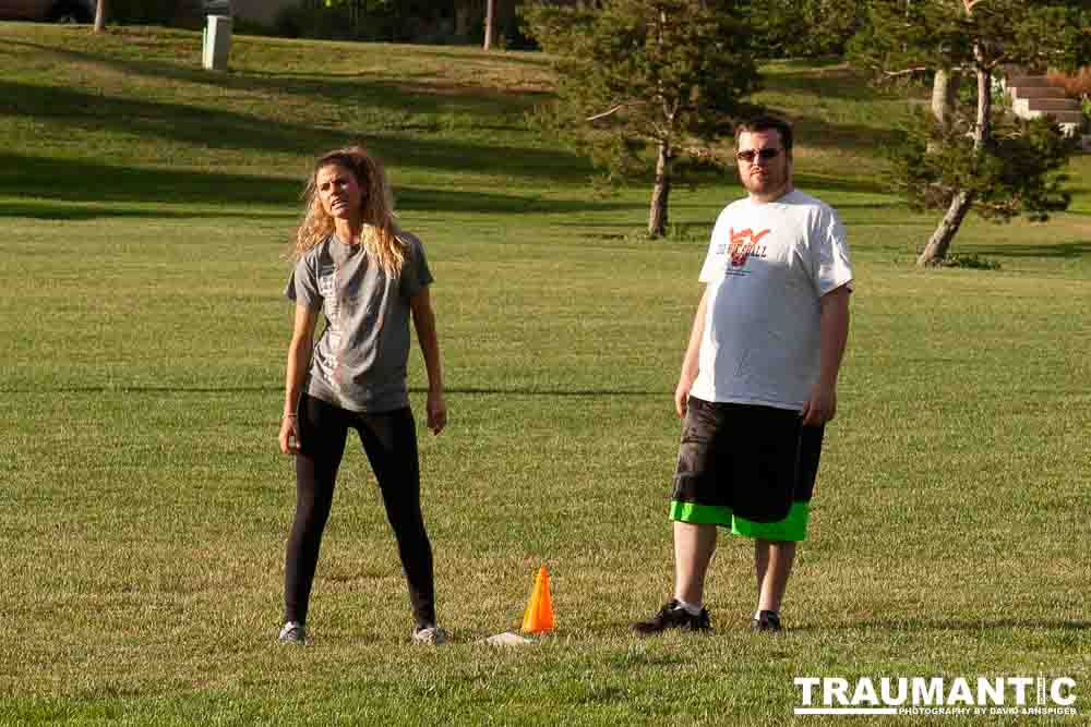 My co-workers at Forney Industries have a kickball team.  I went out and photographed their second game of the season.