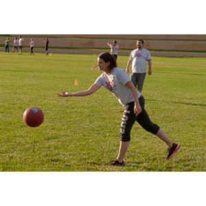 My co-workers at Forney Industries have a kickball team.  I went out and photographed their second game of the season.