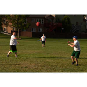 My co-workers at Forney Industries have a kickball team.  I went out and photographed their second game of the season.