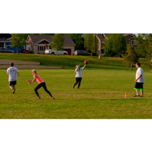 My co-workers at Forney Industries have a kickball team.  I went out and photographed their second game of the season.