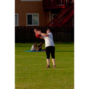 My co-workers at Forney Industries have a kickball team.  I went out and photographed their second game of the season.