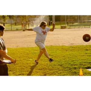My co-workers at Forney Industries have a kickball team.  I went out and photographed their second game of the season.