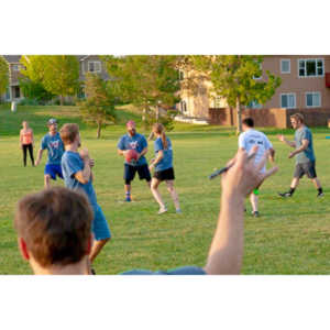 My co-workers at Forney Industries have a kickball team.  I went out and photographed their second game of the season.