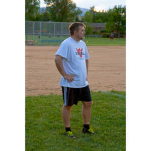 My co-workers at Forney Industries have a kickball team.  I went out and photographed their second game of the season.