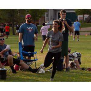 My co-workers at Forney Industries have a kickball team.  I went out and photographed their second game of the season.
