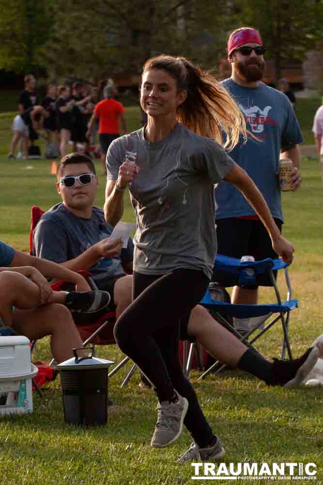 My co-workers at Forney Industries have a kickball team.  I went out and photographed their second game of the season.