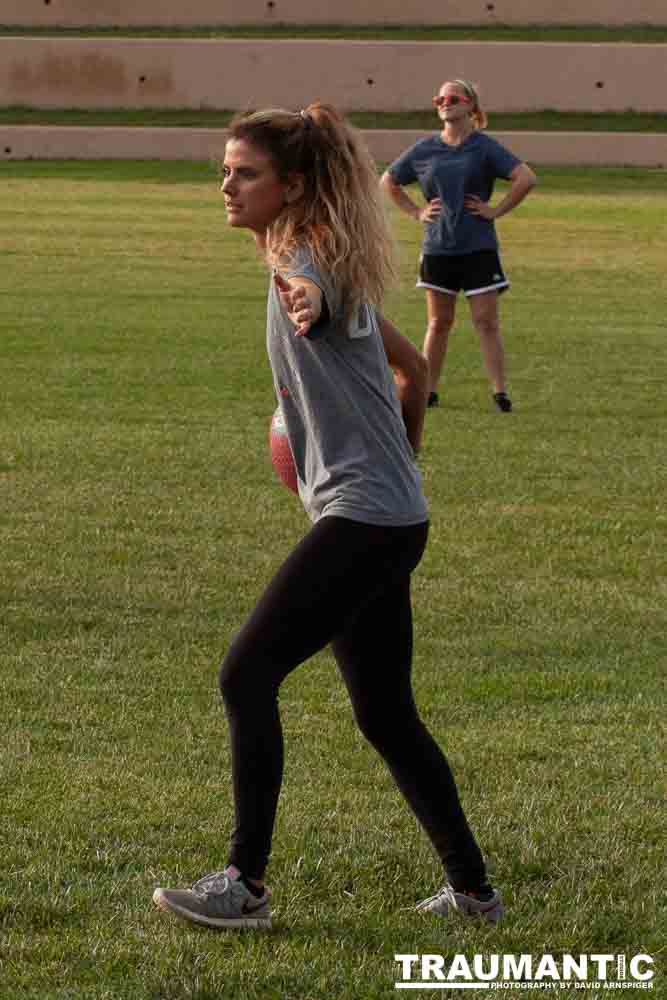 My co-workers at Forney Industries have a kickball team.  I went out and photographed their second game of the season.