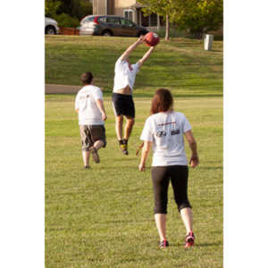 My co-workers at Forney Industries have a kickball team.  I went out and photographed their second game of the season.