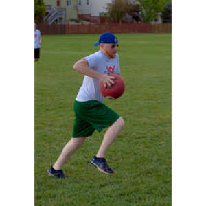 My co-workers at Forney Industries have a kickball team.  I went out and photographed their second game of the season.