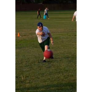 My co-workers at Forney Industries have a kickball team.  I went out and photographed their second game of the season.