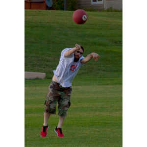 My co-workers at Forney Industries have a kickball team.  I went out and photographed their second game of the season.