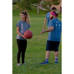 My co-workers at Forney Industries have a kickball team.  I went out and photographed their second game of the season.