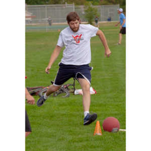 The second game for the Forney team featured a special surprise from our team Captain Jimmy.