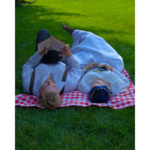 Mayra  and Kelton had an idea for a steampunk themed shoot..