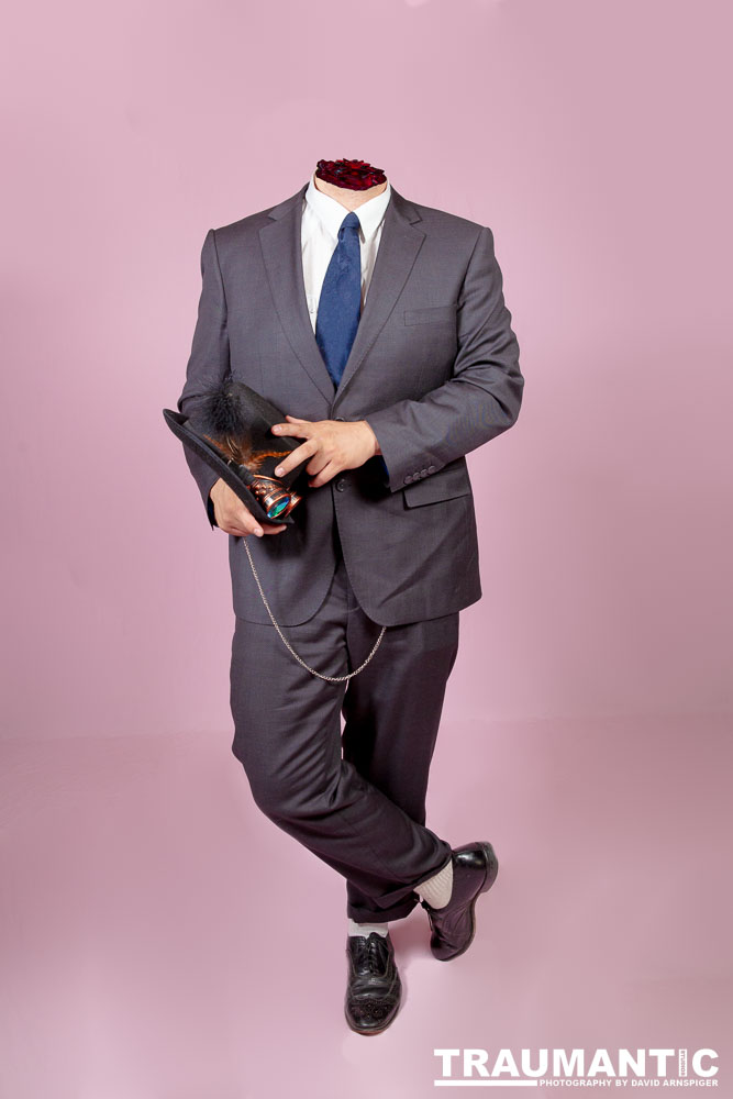 Mayra  and Kelton had an idea for a steampunk themed shoot..