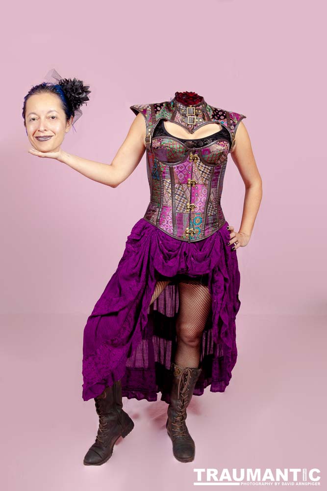 Mayra  and Kelton had an idea for a steampunk themed shoot..