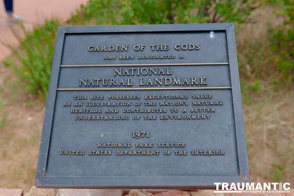 A small park in Colorado Springs, but one of the most beautiful places I have ever visited.  I didn't do it justice.