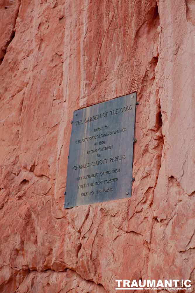 A small park in Colorado Springs, but one of the most beautiful places I have ever visited.  I didn't do it justice.