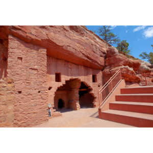 A beautiful place.  It was rescued from southern Colorado and moved here piece by piece.