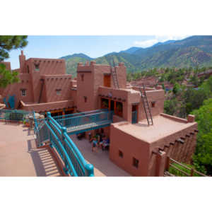 A beautiful place.  It was rescued from southern Colorado and moved here piece by piece.