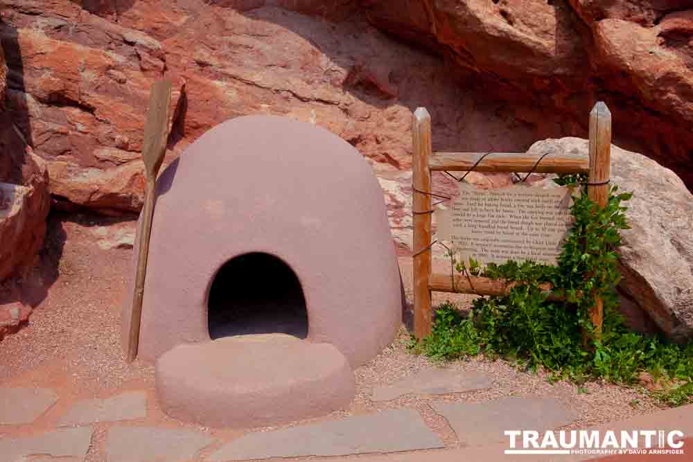 A beautiful place.  It was rescued from southern Colorado and moved here piece by piece.